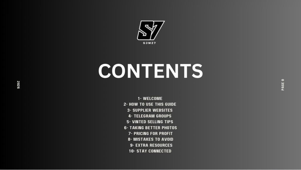 SJMz7 Standard Supplier List
