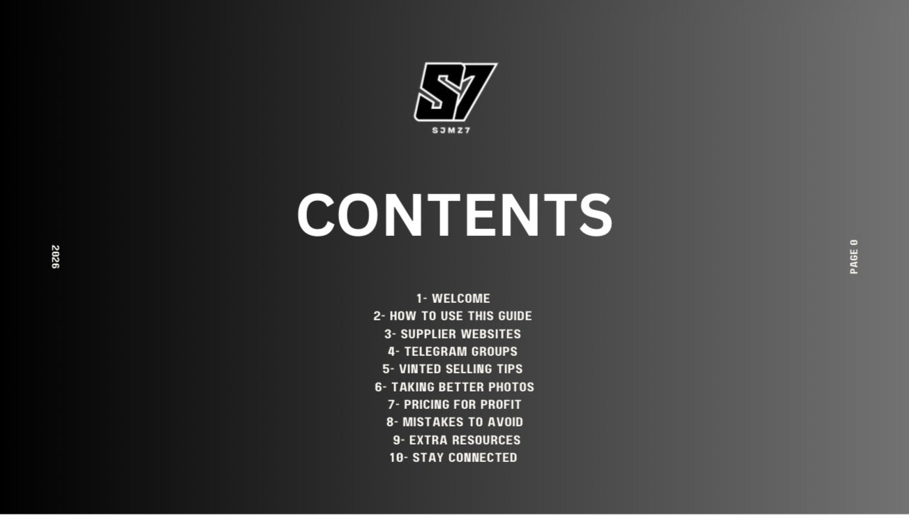 SJMz7 Standard Supplier List