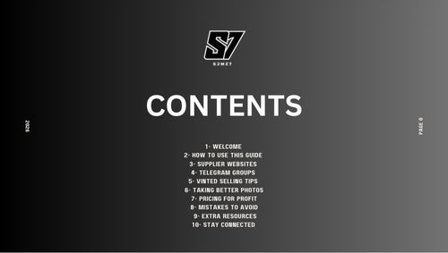 SJMz7 Standard Supplier List